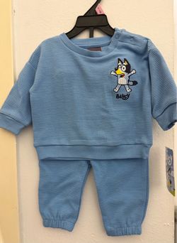 Bluey Baby Two-Piece Ribbed Outfit Set