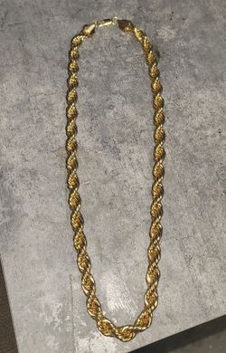 Men's Heavy Rope chain necklace