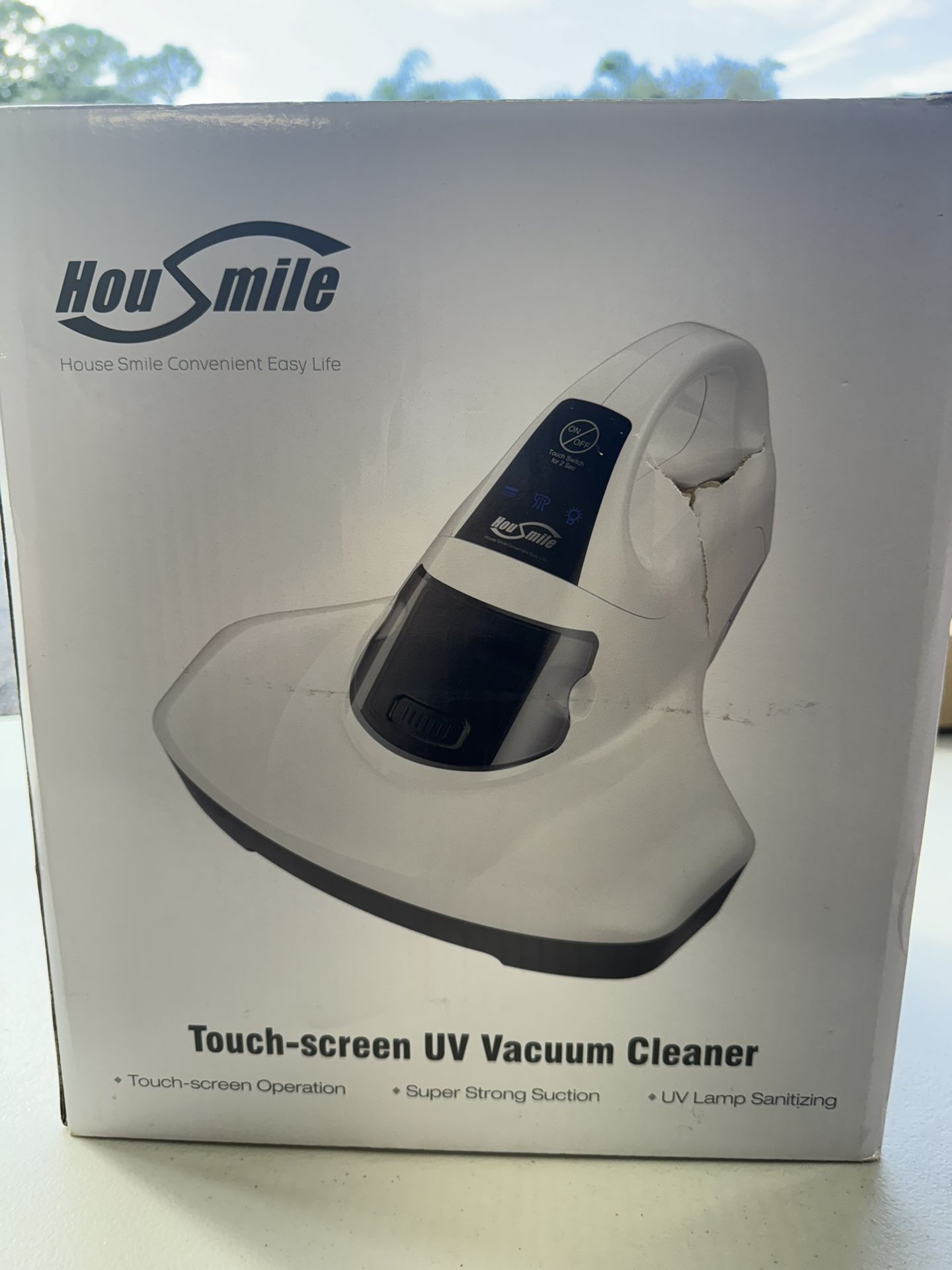 Housmile UV Mattress Vacuum Cleaner Touch-Screen Bed Portable Handheld Vacuum