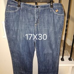 WRANGLER FRC WOMEN'S DURA STRETCH DENIM JEAN 