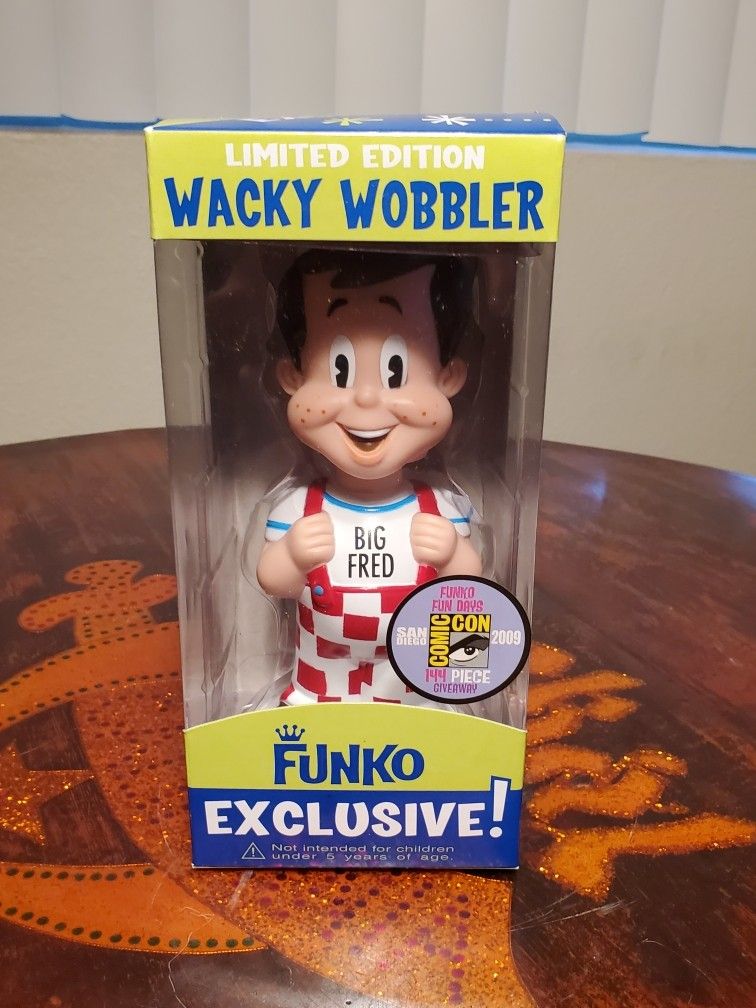 FREDDY FUNKO BOBS BIG BOY FRED SDCC 2009 FUNDAYS WACKY WOBBLER
