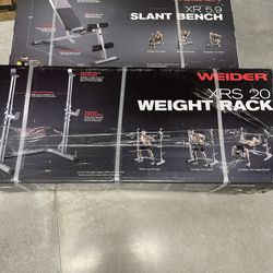 *Brand New* Bench and Weight Rack