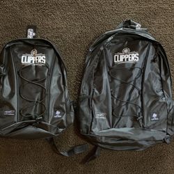 Two Black Clippers Backpack (big & small)