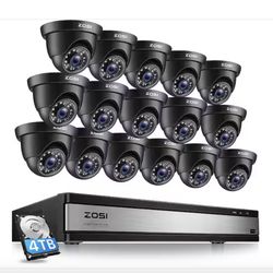 ZOSI 4K UHD 16-Channel Security Camera System 
