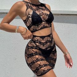 2 PIECE STOCKING SET 