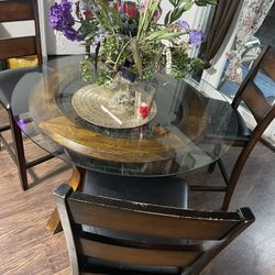 High Top Kitchen Table Set