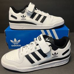 Adidas Forum Low White CBlack Shoes Size 13 Men’s or 14.5 Women’s