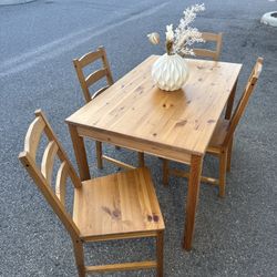 IKEA Wood Dining Table! 