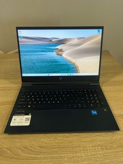 HP Victus Gaming Laptop + Portable Monitor Setup (Dual Screen)+bag(512Tb,20gb ram,3050gpu)