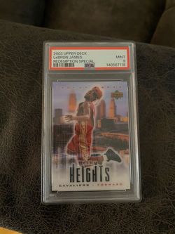 LeBron James Card  PSA 9