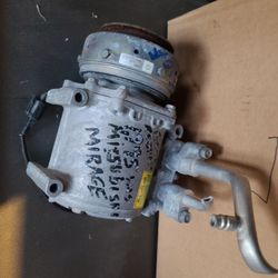 Ac Compresor From 95 Mitsubishi Mirage Perfect 