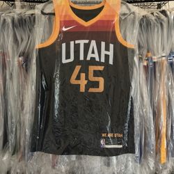 NWT Donovan Mitchell #45 Utah Jazz City Edition 20-21 Jersey