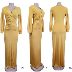 Fashion Maxi Dress New Size S Strech Material. 