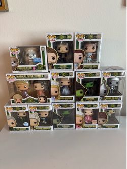 Wicked Funko Pop Collection includes 13 Total NIB from Wicked & Wicked for Good