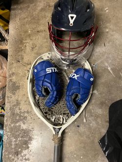 Stx and warrior lacrosse gear