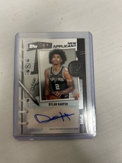 Dylan Harper New Applicant Autograph