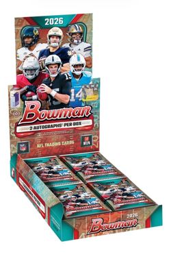 Bowman Football First Day Issue Hobby Box