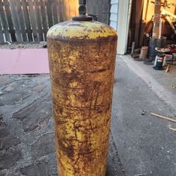 Empty Acetylene Tank
