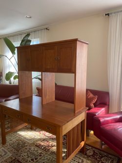 Stickley Mission Style Desk Hutch