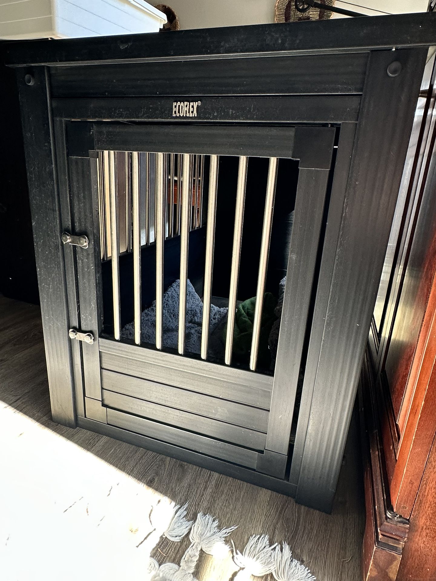 Dog Crate/End Table Combo