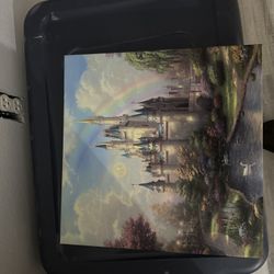 Thomas Kinkade Magic Kingdom Painting