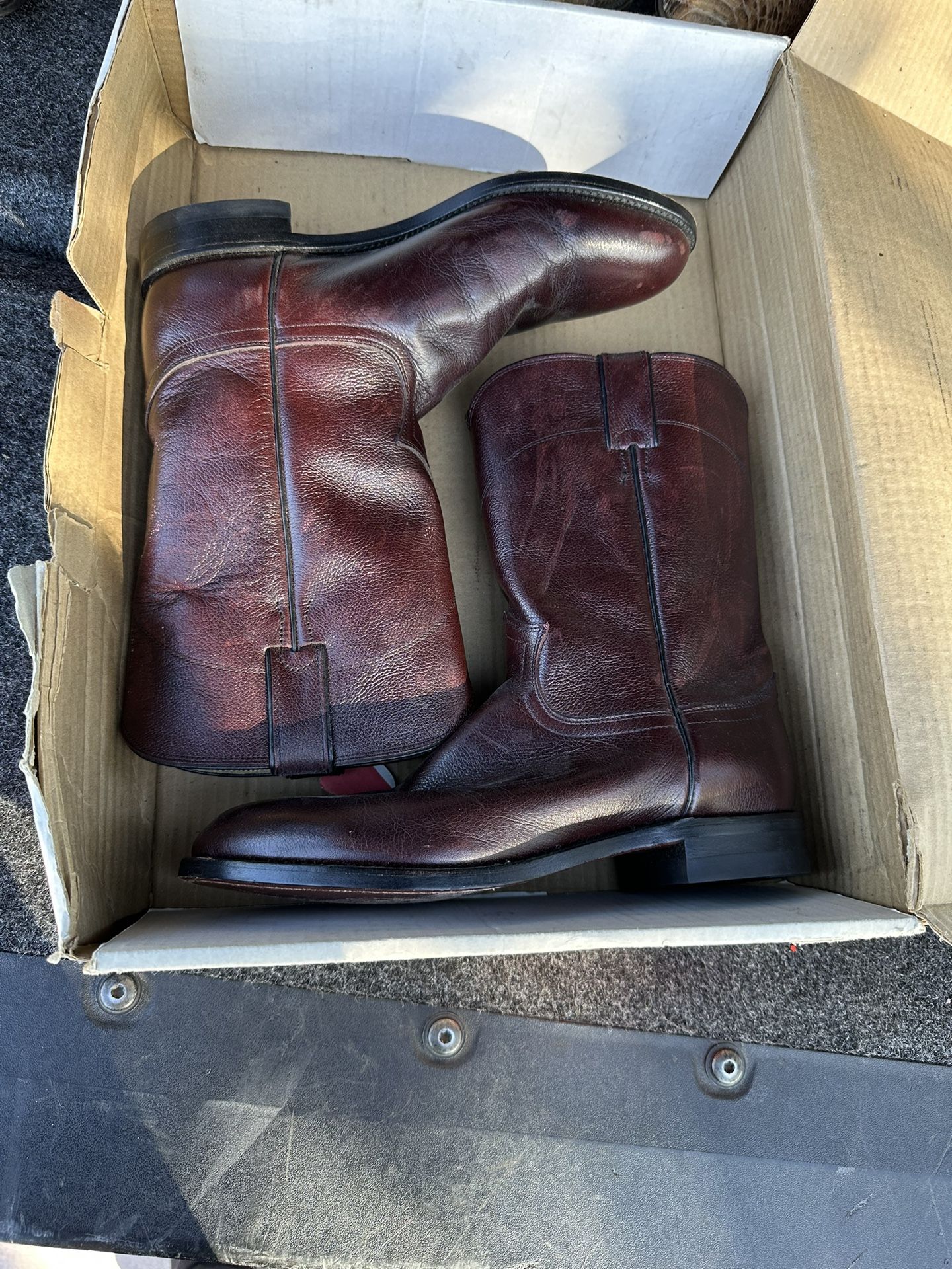Boots Men’s Real Leather Justin 9