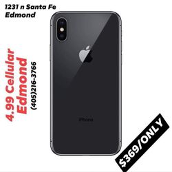 iPhone X 64GB Unlocked $369/only
