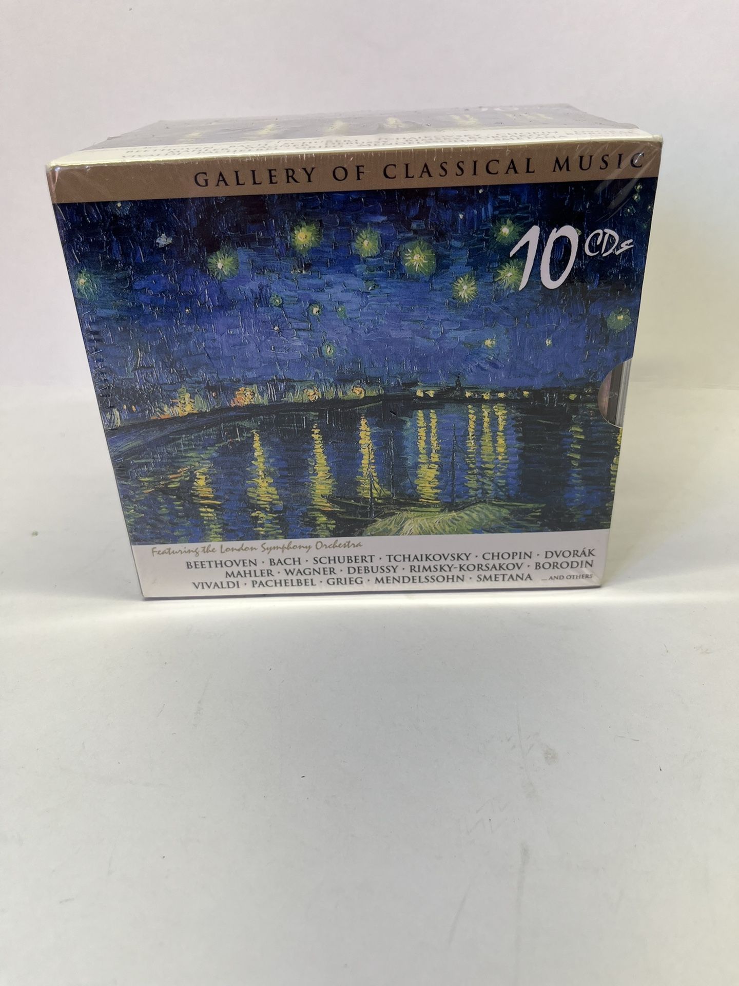 Gallery Of Classical Music 10 CD Set Bach, Beethoven, Chopin, Tchaikovsky, etc