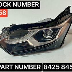 2018-2020 CHEVY EQUINOX PREMIER OEM LH FULL LED HEADLIGHT. DRIVER SIDE.