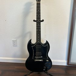 1995 Gibson SG Guitar - Black W/ Hard Case