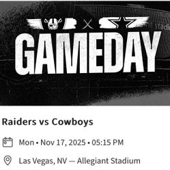 Raiders Vs Cowboys 