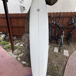 8’2” Christian Beamish Kingfisher Surfboard Twin Fin Midlength Surfboard