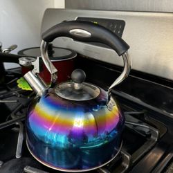 Rainbow Tea Kettle 