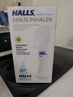 New Halls Warm Steam Sinus Inhaler