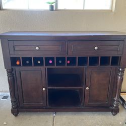 Cabinet With Storage For Wine 