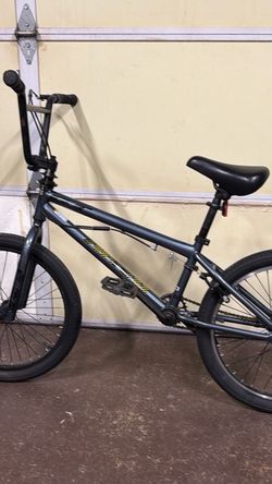 Grey BMX Freestyle Bicycle