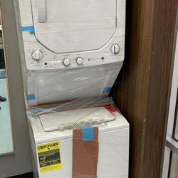 New 2022 24” Ge Washer/ Electric Dryer Combo 