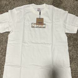 Supreme Burberry box logo tee