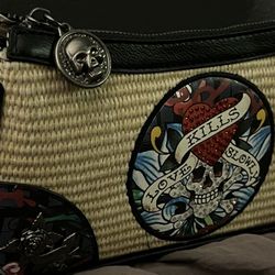 Ed Hardy Shoulder Purse