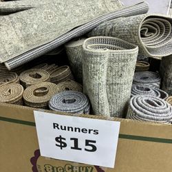 Assorted Runner Rugs