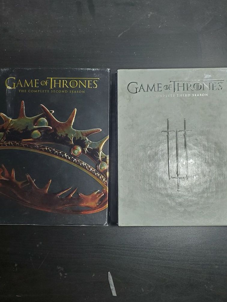 Game Of Thrones Seasons 2-3 DVDs