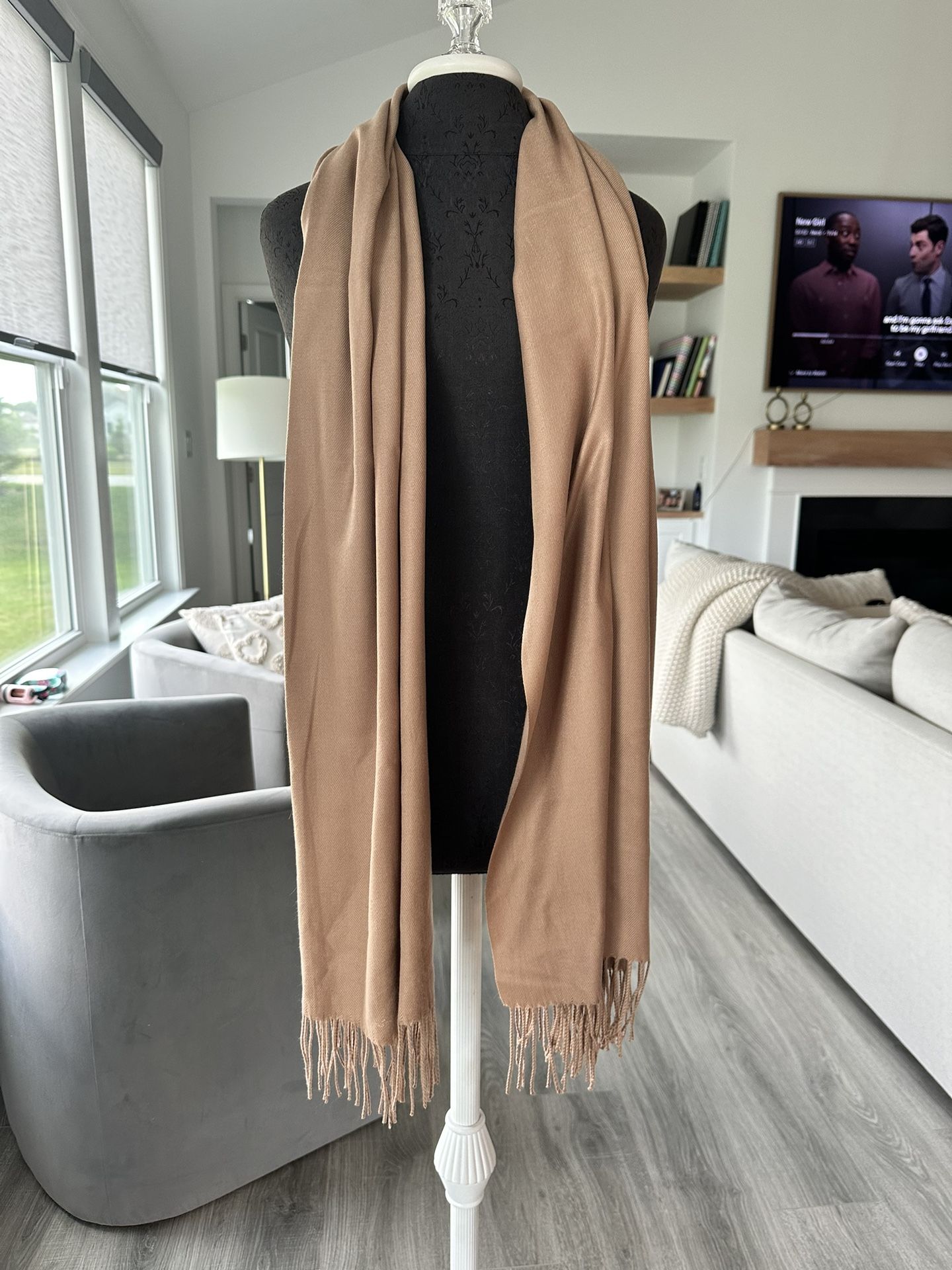 Cashmere Tan Scarf