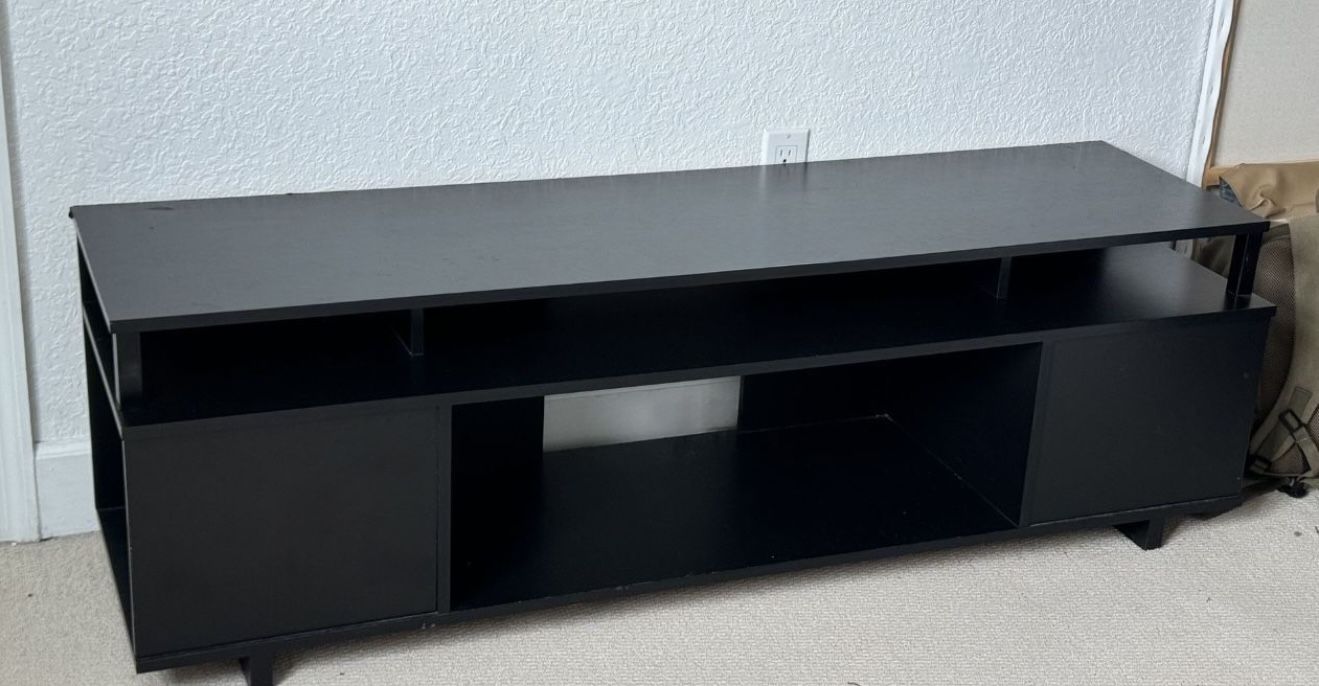 Black TV 65” Stand / Media Console