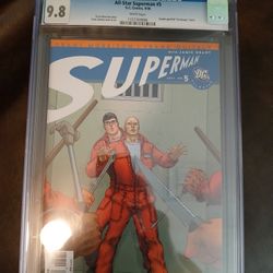 All-Star Superman #5 DC Comics CGC Graded Book