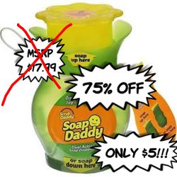 Scrub Daddy Soap Daddy Dual-Action Soap Dispenser for Sale in San Diego, CA  - OfferUp