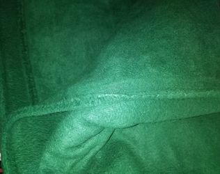 Fabric, fleese, green