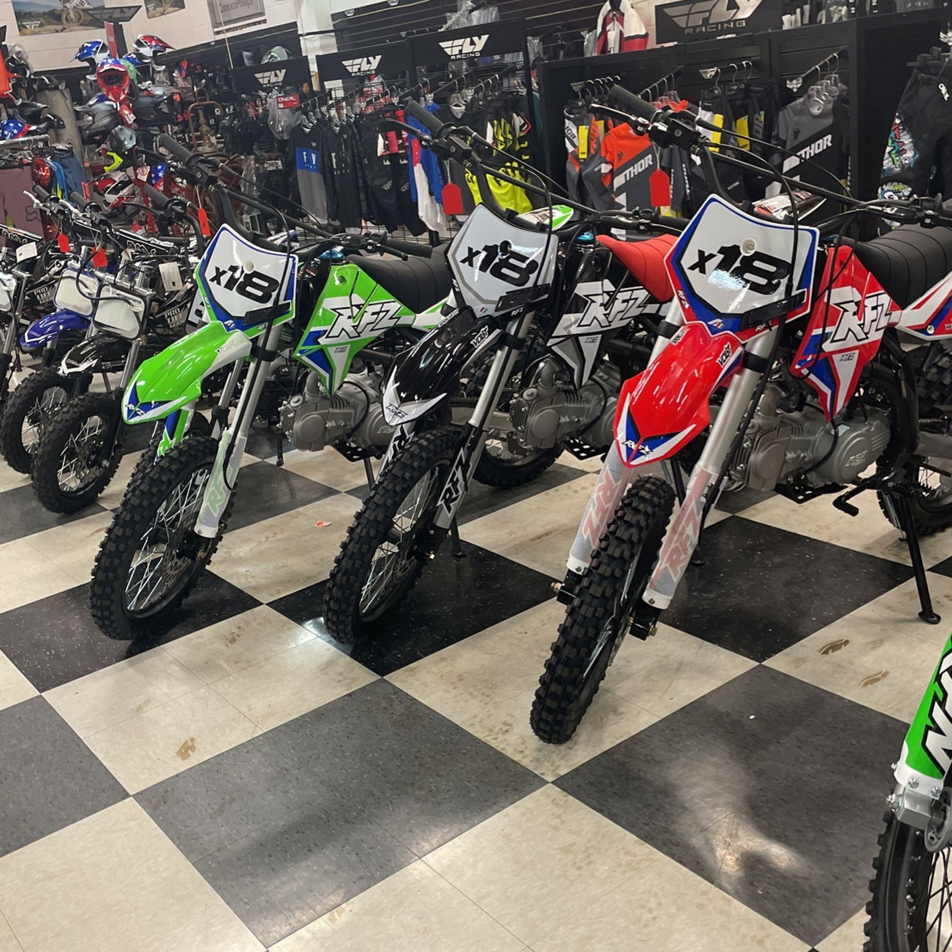 125cc Dirt Bikes
