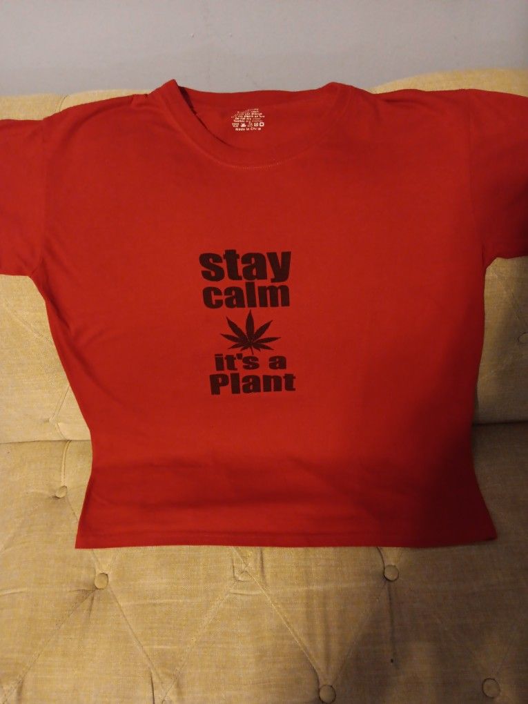Weed Shirt L