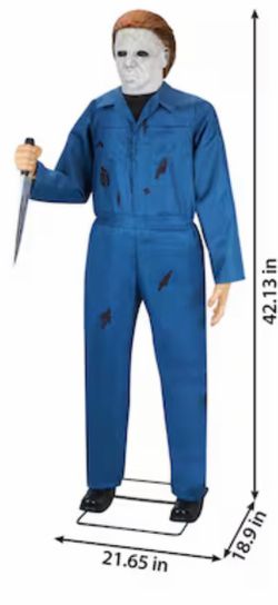 6-Ft Michael Myers Halloween Animatronic – Used Once