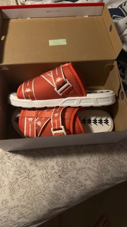 Orange and white Kappas